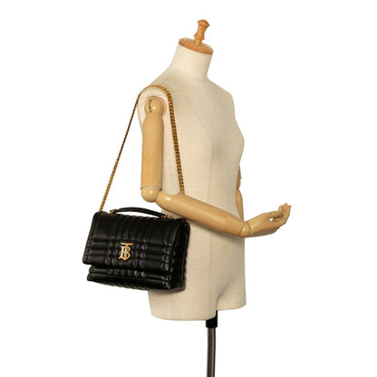 バーバリー ローラサッチェル レザー2wayショルダーバッグ