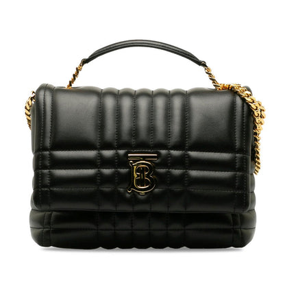 バーバリー ローラサッチェル レザー2wayショルダーバッグ