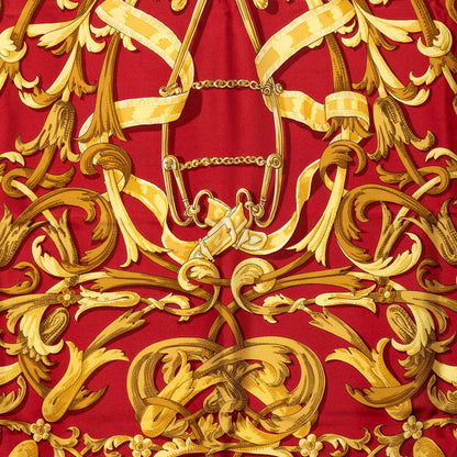 エルメス LE MORS A LA CONETABLE シルクスカーフ