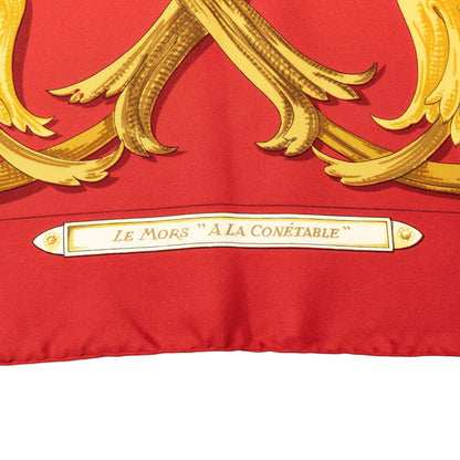 エルメス LE MORS A LA CONETABLE シルクスカーフ