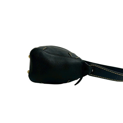 シャネル キャビア レザー ハンドバッグ