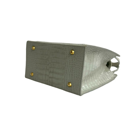 イヴ・サンローラン レザーハンドバッグ