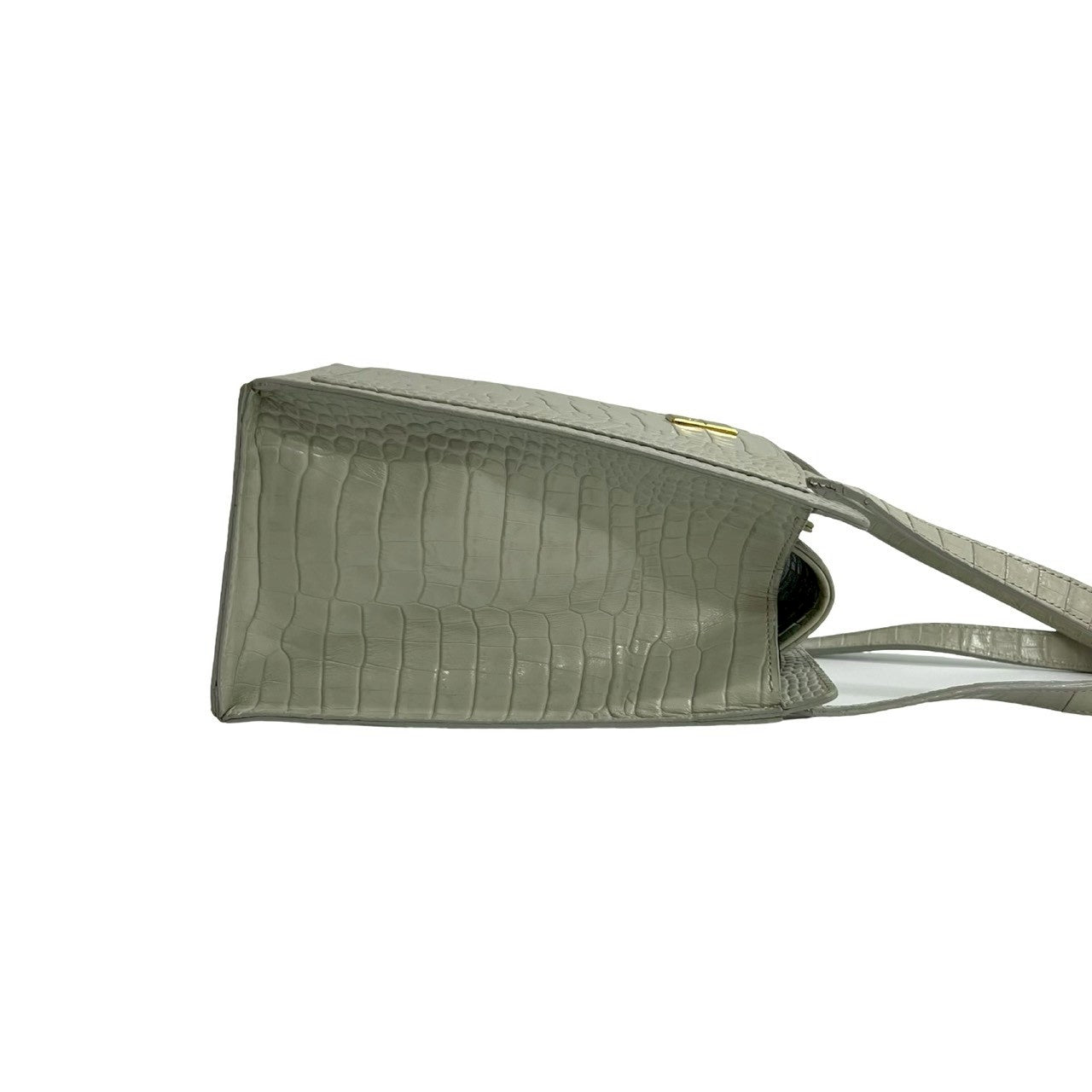 イヴ・サンローラン レザーハンドバッグ