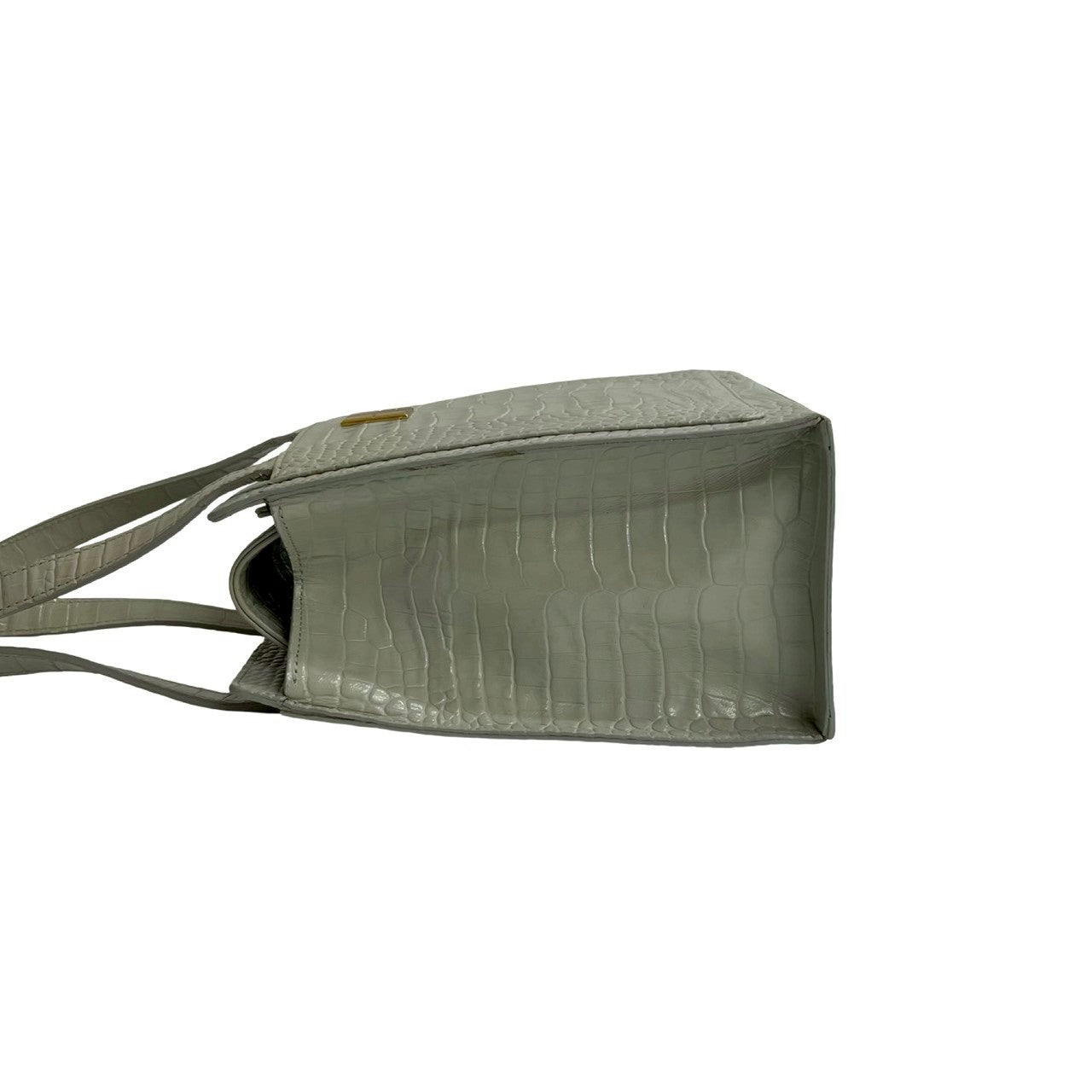 イヴ・サンローラン レザーハンドバッグ