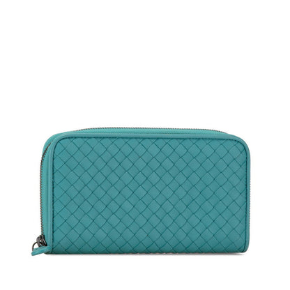 ボッテガヴェネタイントレチャートレザー長財布