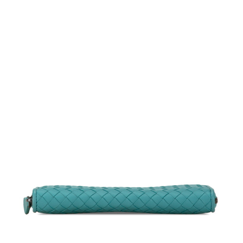 ボッテガヴェネタイントレチャートレザー長財布