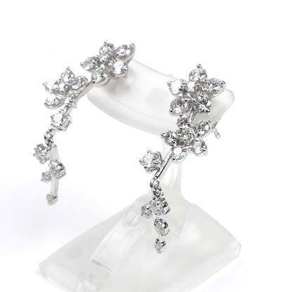 TASAKI K18WG ダイヤモンド ピアス