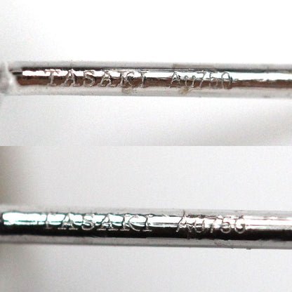 TASAKI K18WG ダイヤモンド ピアス