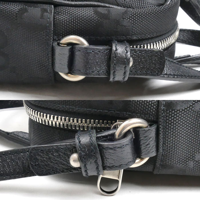 グッチ オフザグリッド ナイロンレザー2wayショルダーバッグ