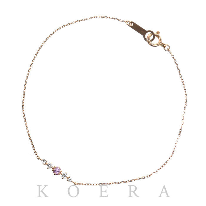 ヨンドシー K10ピンクゴールド ブレスレット