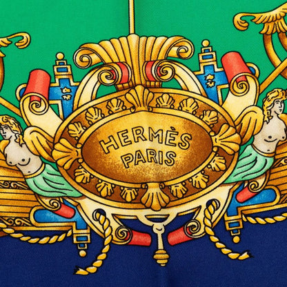 エルメス VOILES DE LUMIERE カレ90 シルクスカーフ