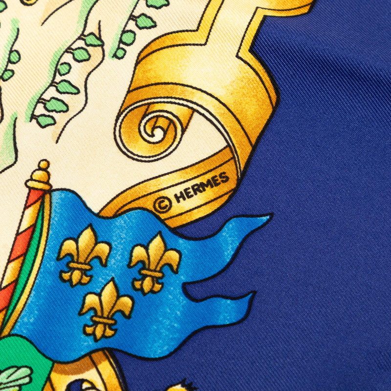 エルメス VOILES DE LUMIERE カレ90 シルクスカーフ