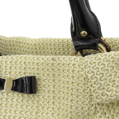 ANTEPRIMA ワイヤーバッグ 2WAY ハンドバッグ ベージュ ブラック