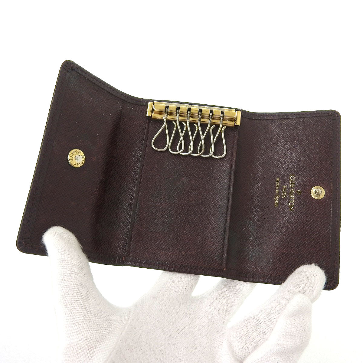 ルイ ヴィトン タイガ マルチクレ 6 キー ホルダー