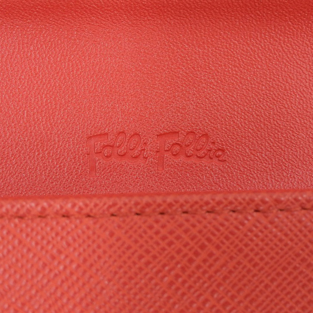 Folli Follie フラップ ウォレット レッド