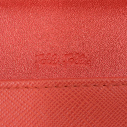 Folli Follie フラップ ウォレット レッド