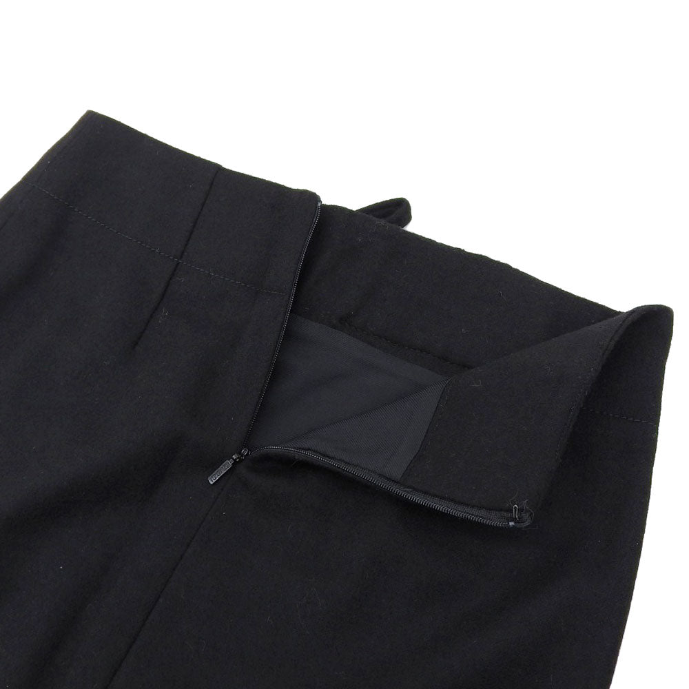 グッチ ウールカシミアスカート ブラック