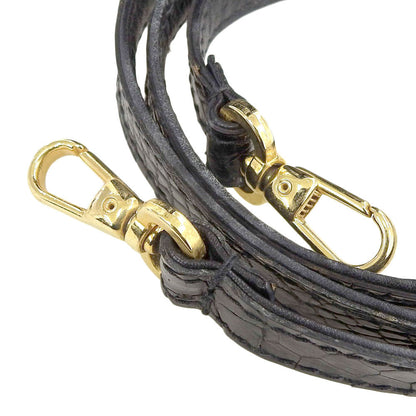 BARTOLOMEI ROMA クロコダイル 2WAY ハンドバッグ ブラック