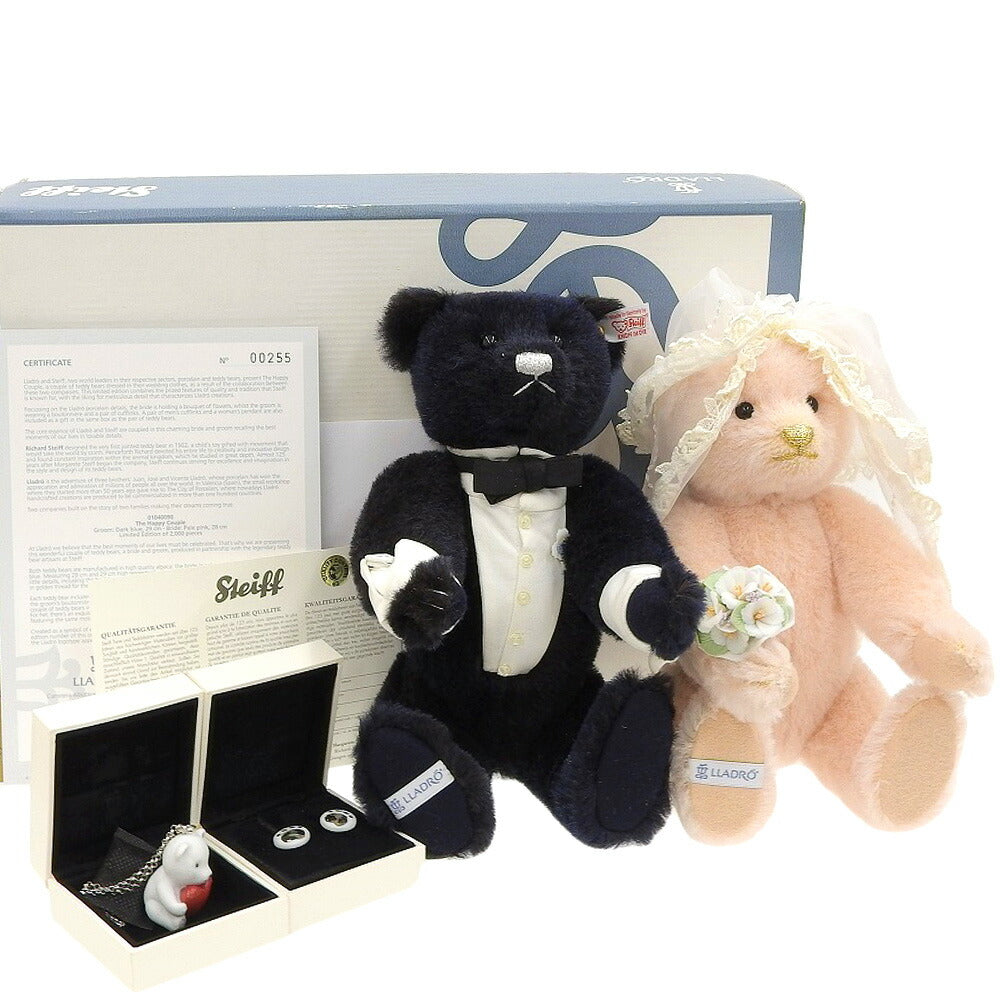 Steiff x Lladro テディ ベア プラッシュ セット