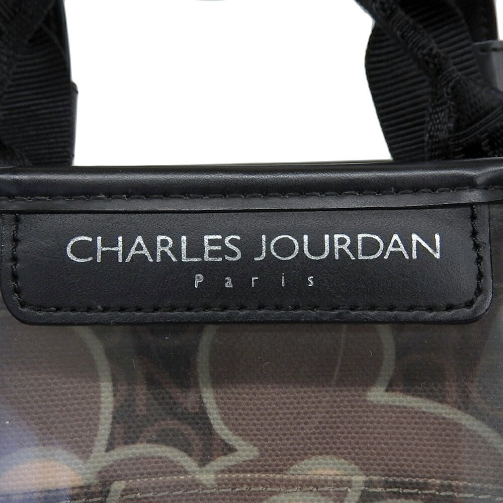 シャルル ジョルダン 2WAY ハンドバッグ ブラック