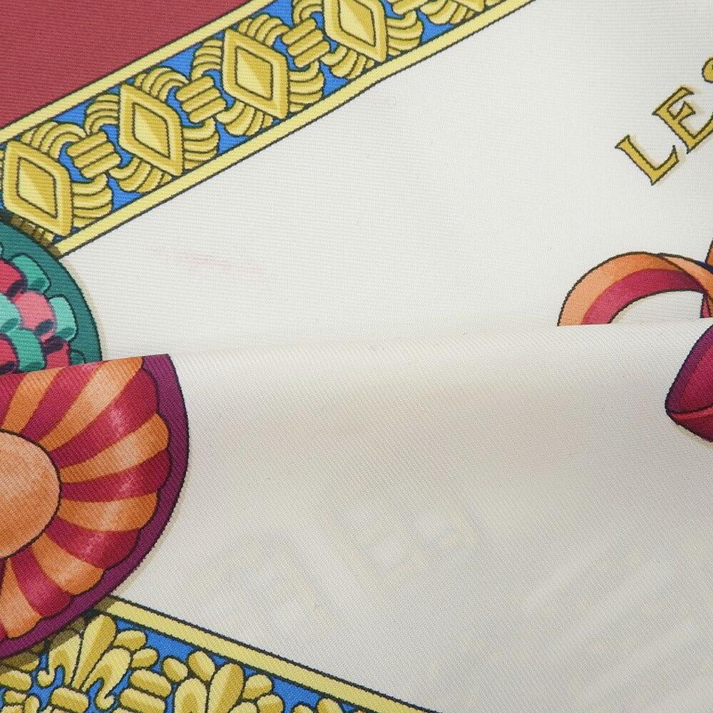 エルメス シルクスカーフ 90cm レッド