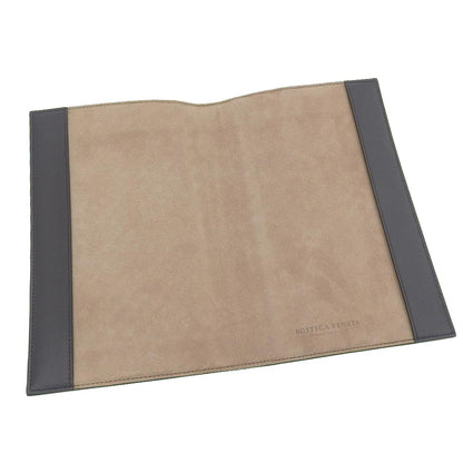 ボッテガ・ヴェネタ レザー ブックカバー ブラック