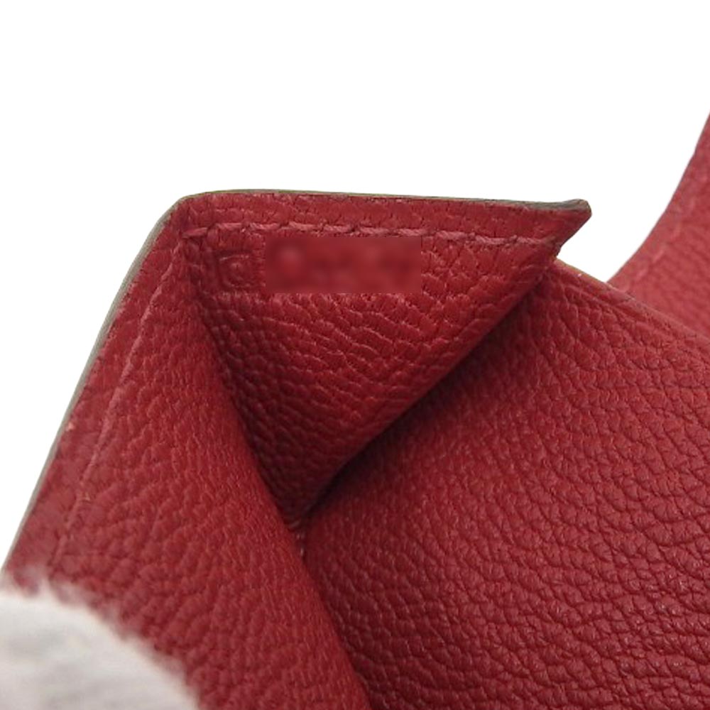 エルメス ル ソワール サンドゥーズ コインケース レッド
