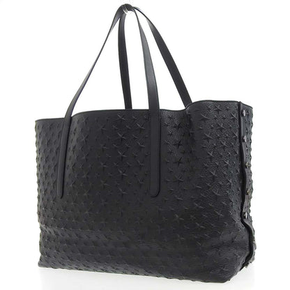 Jimmy Choo レザー トートバッグ ブラック