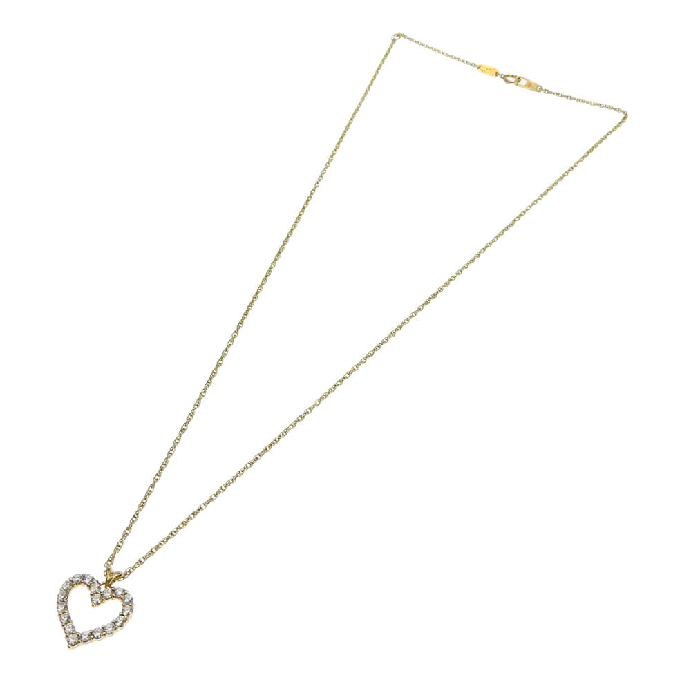 ロイヤルアッシャー K18YG ダイヤモンドネックレス 0.55ct