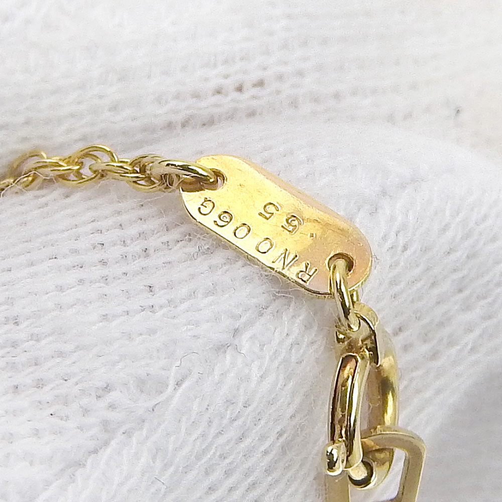 ロイヤルアッシャー K18YG ダイヤモンドネックレス 0.55ct
