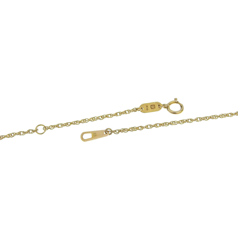 ロイヤルアッシャー K18YG ダイヤモンドネックレス 0.55ct