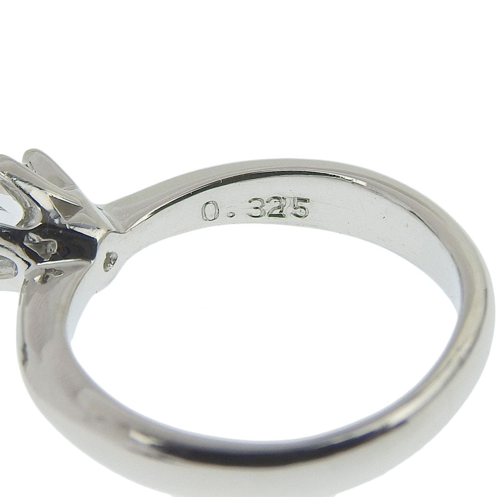 プラチナ ダイヤモンド リング PT900 0.325ct サイズ 7