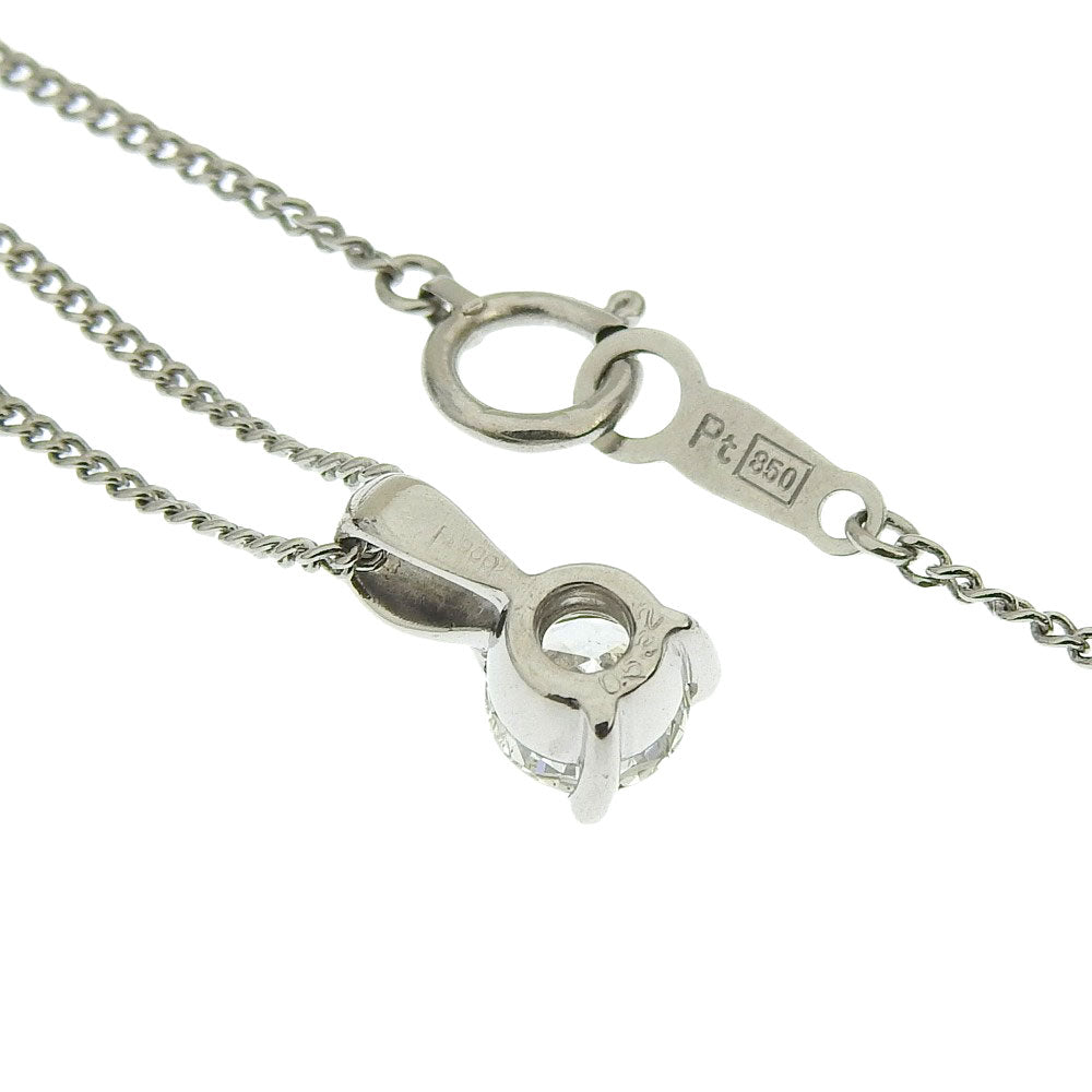 プラチナ ダイヤモンド ネックレス 0.5ct ノーブランド