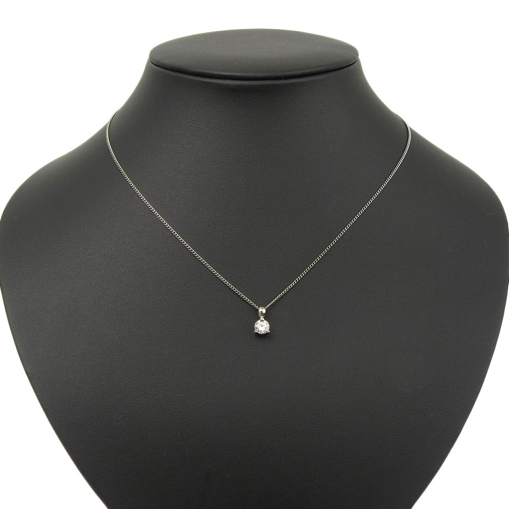 プラチナ ダイヤモンド ネックレス 0.5ct ノーブランド