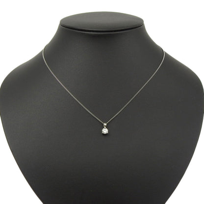 プラチナ ダイヤモンド ネックレス 0.5ct ノーブランド