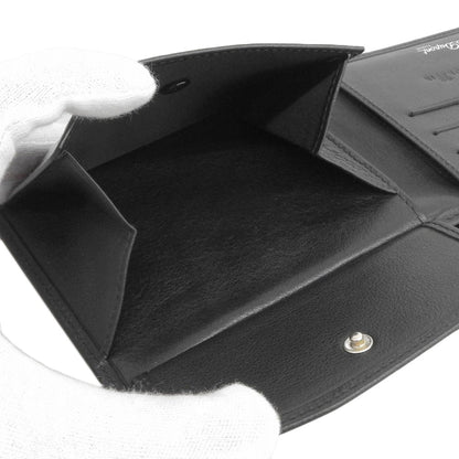 S.T. デュポン ブラック レザー 二つ折り財布