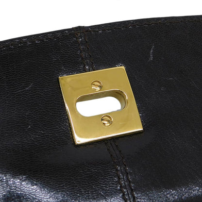 LANCEL クロコダイル レザー ワンショルダー バッグ ブラウン