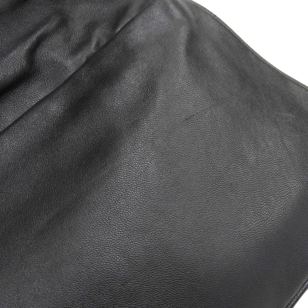 トリーバーチ 2WAY レザー ショルダー バッグ クラッチ ブラック