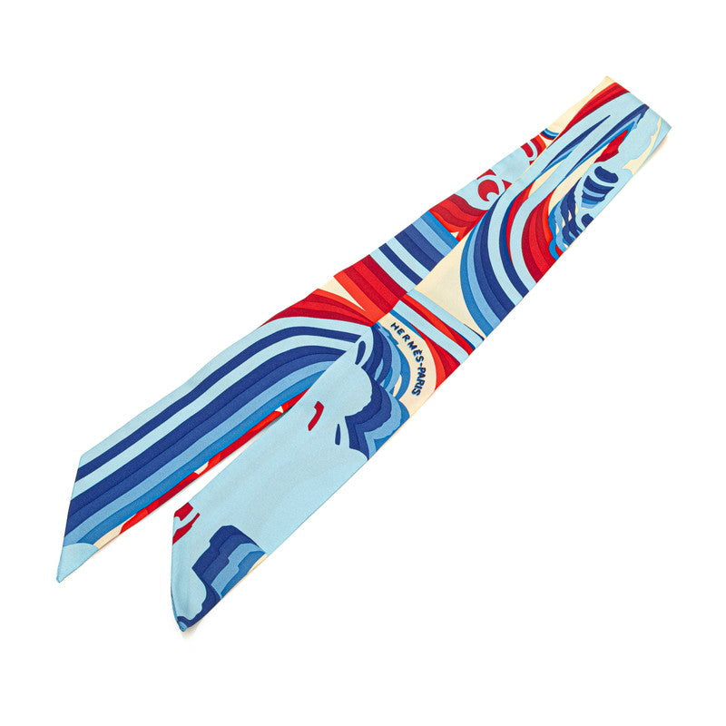 エルメス ブリッドドゥガラシャドー シルクツイリー