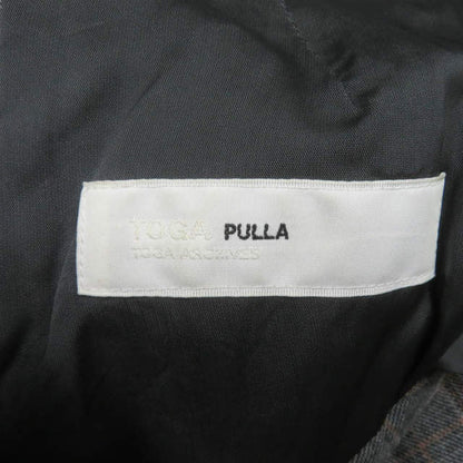 TOGA PULLA ウール チェック ドレス グレー
