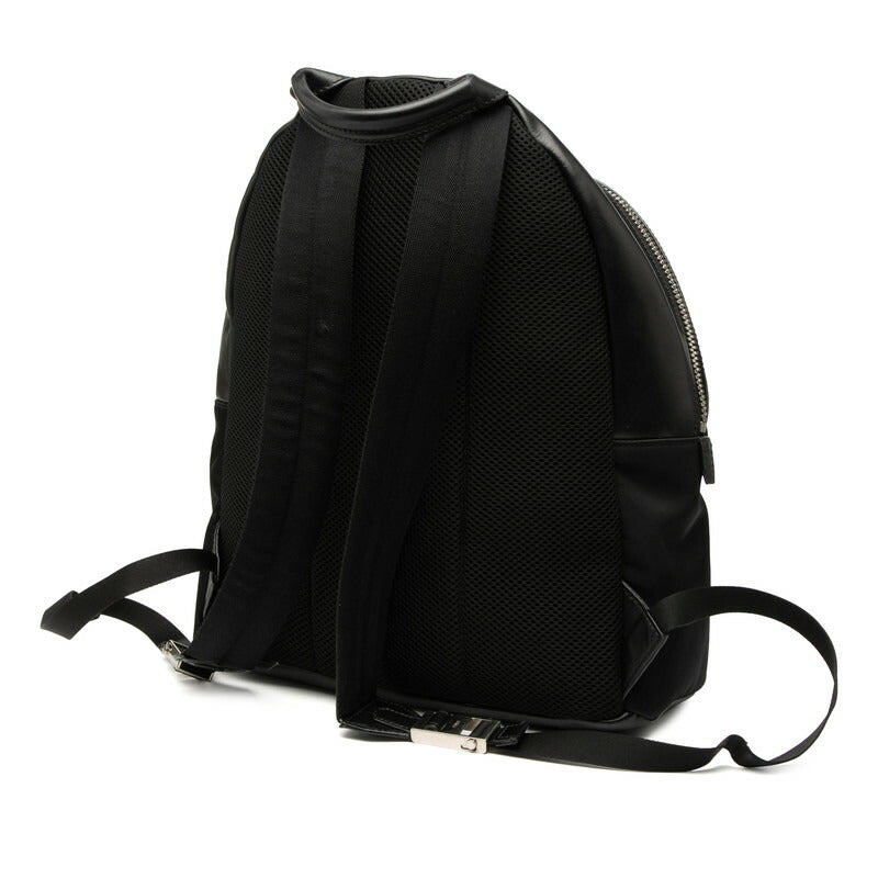 フェンディ フェイス レザー ナイロン バックパック