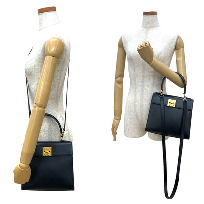 セリーヌ レザー 2WAY ハンドバッグ