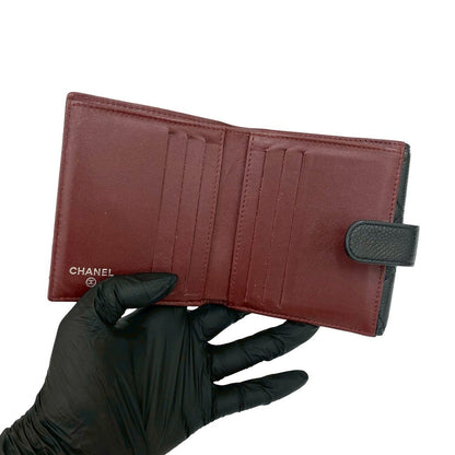 シャネル マトラッセ キャビア レザー ウォレット