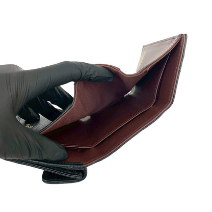 シャネル マトラッセ キャビア レザー ウォレット