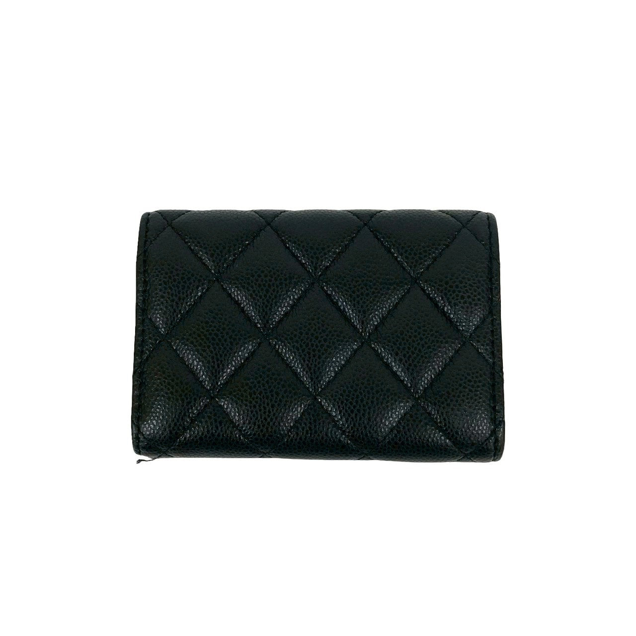 シャネル マトラッセ キャビア レザー ウォレット