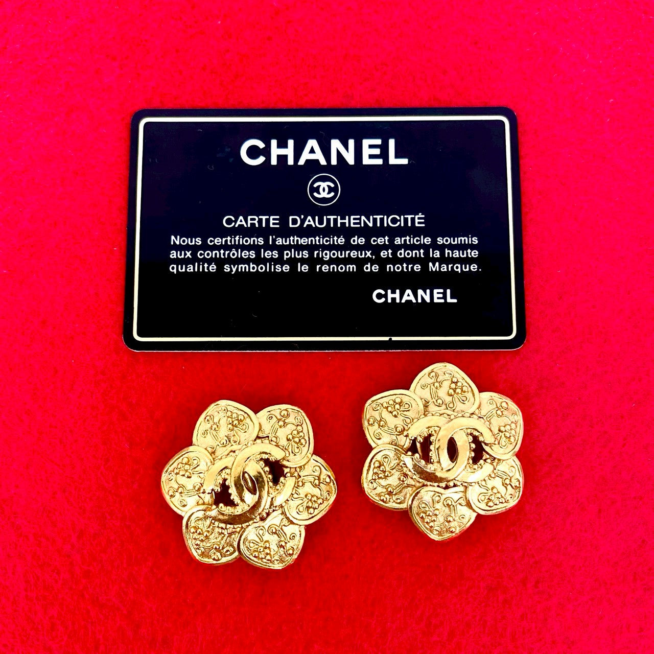 シャネル ココマーク ピアス