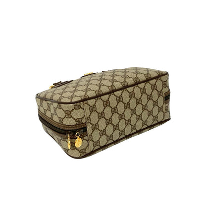 グッチ オールドGGロゴ レザーハンドバッグ