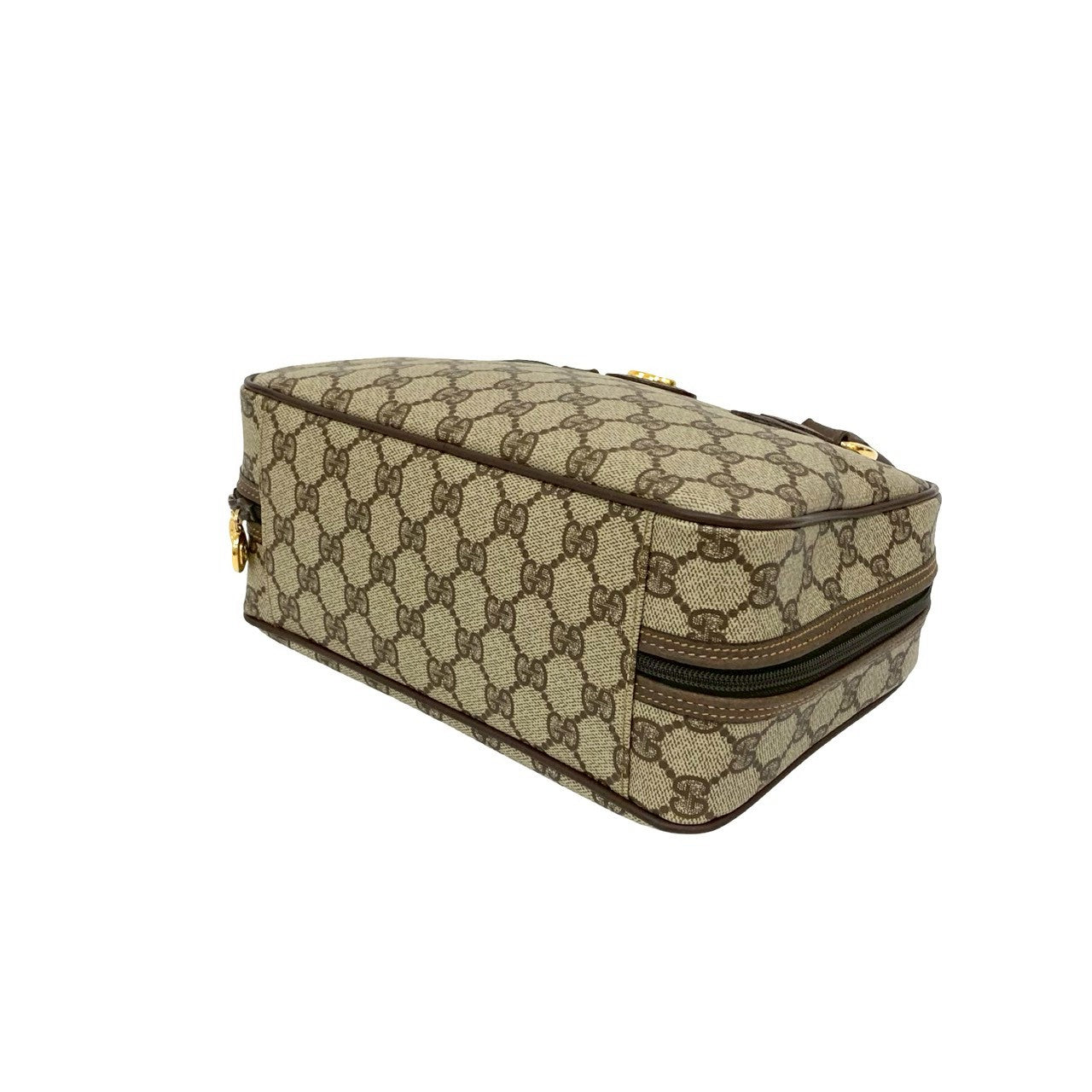 グッチ オールドGGロゴ レザーハンドバッグ