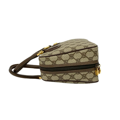 グッチ オールドGGロゴ レザーハンドバッグ