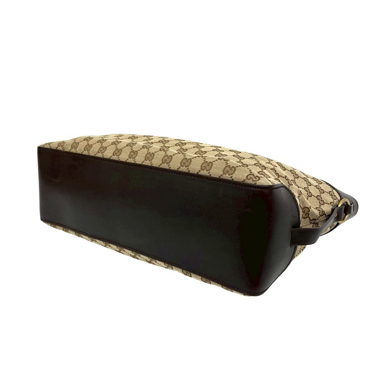 グッチ GGキャンバス レザー トートバッグ